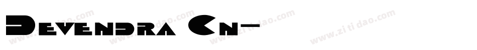 Devendra Cn字体转换